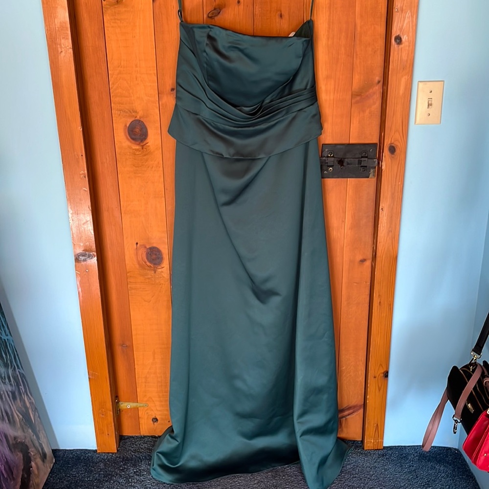 🟣Teal Prom Dress
